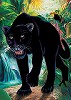Black Panther Painting Jungle